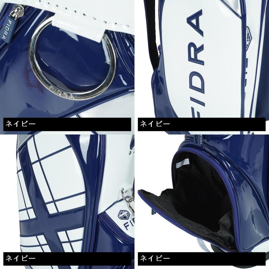 FIDRA フィドラ GDO限定 エナメルスタンドキャディバッグ : GDO FIDRA フィドラ GDO限定 エナメルスタンドキャディバッグ : GDO