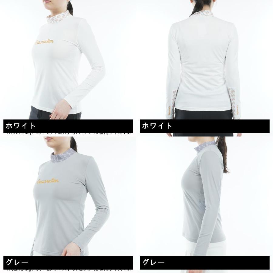 レザレクション Resurrection GMモックネック長袖Tシャツ
