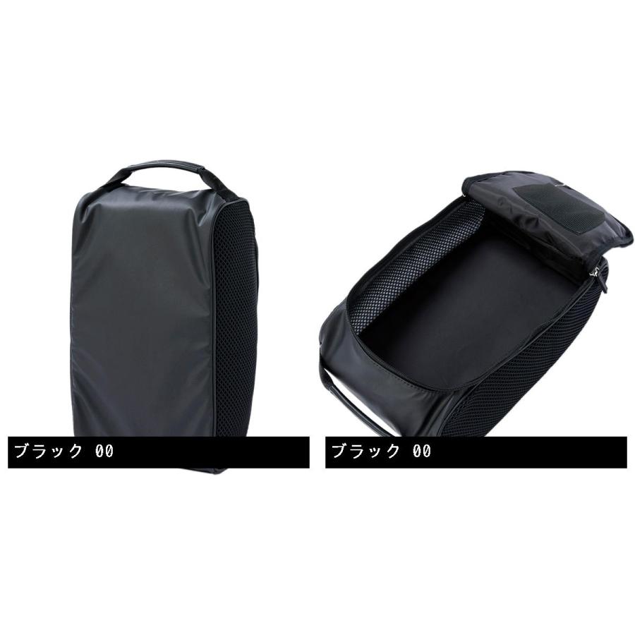 【極美品】デサントゴルフ　シューズケース　ブラック DESCENTE デサントゴルフ GOLF シューズケース : GDOゴルフ