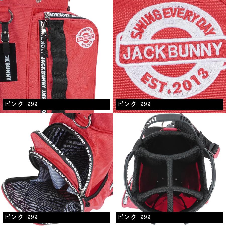 Jack Bunny!!（ジャックバニー） ロゴファスナー スタンドキャディ