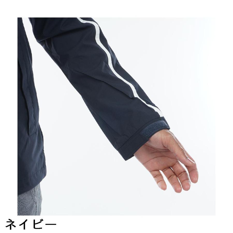 and per se（アンパスィ） ストレッチ 2WAY ライトレインブルゾン