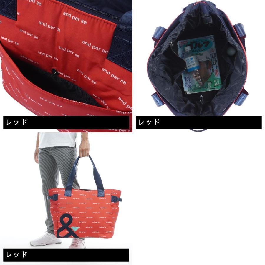 and per se（アンパスィ） ビッグトートバッグ : GDOゴルフショップ