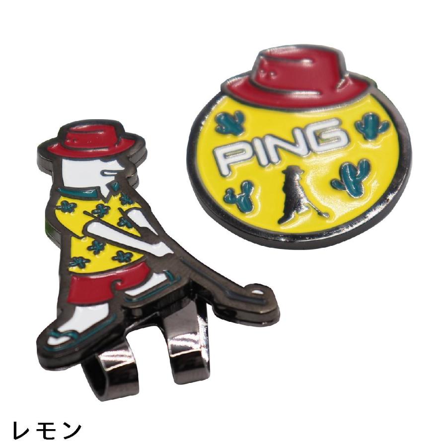 PING（ピン） PING MR.PING アロハ マーカー : GDOゴルフショップ