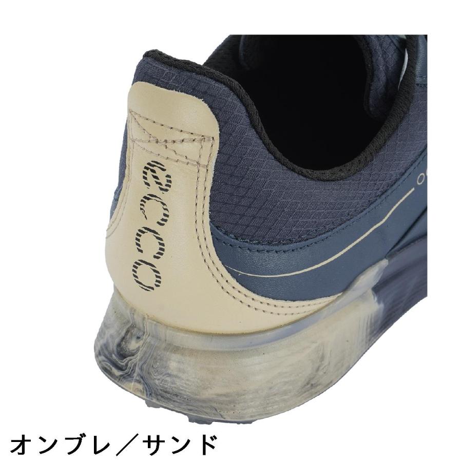 【美品】ecco エコーS-THREE BOA メンズ43 ECCO Golf S Three BOA メンズ レザーGore-Texゴルフシューズ