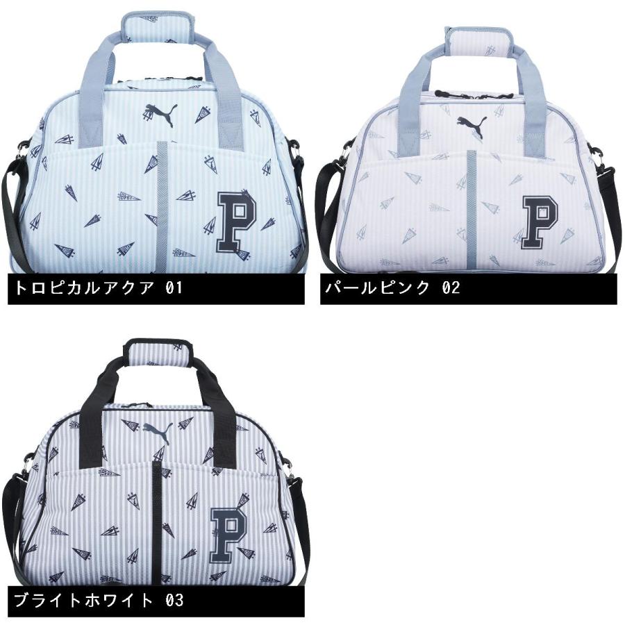 PUMA（プーマ） フラッグ グラフィック ボストンバッグ : GDOゴルフ 