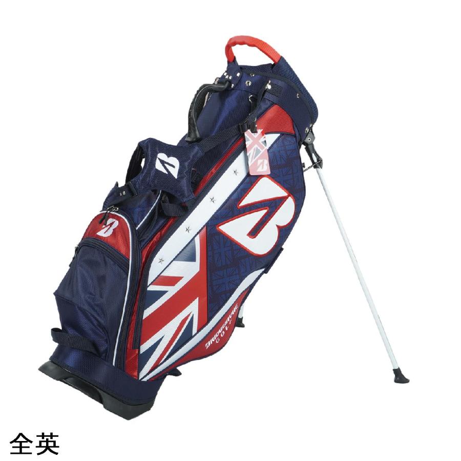 クリ。BRIDGESTONE GOLF キャディバッグ スタンド付き TOURSTAGE ブリヂストン BRIDGESTONE GOLF 軽量モデル スタンド