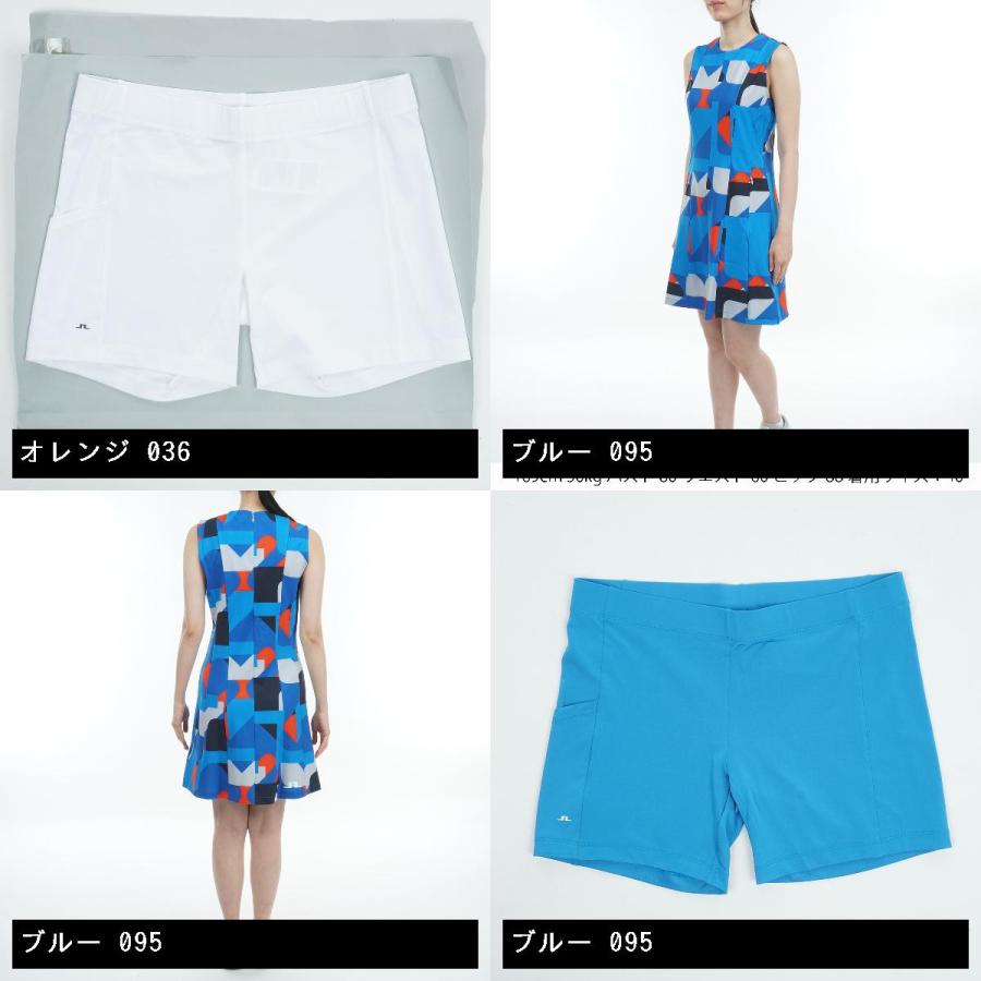 J.リンドバーグ J.LINDEBERG インナーパンツ付き シーズンプリントジャスミンドレスワンピース レディス 