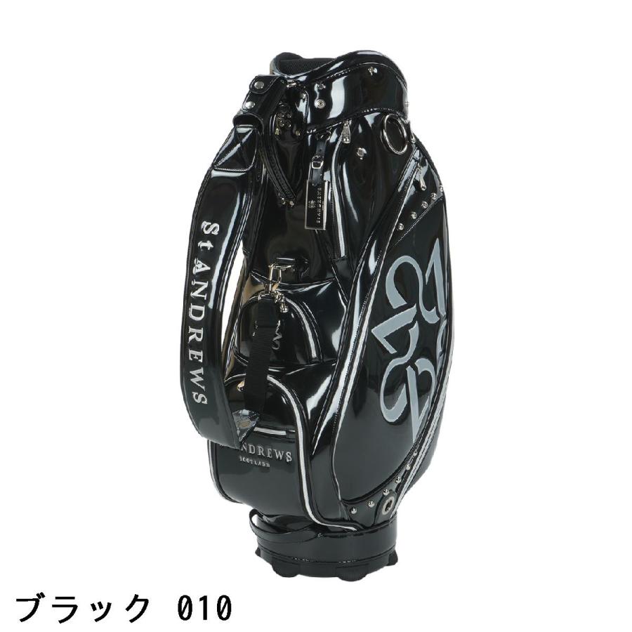セント・アンドリュース St ANDREWS エナメル キャディバッグ : GDO