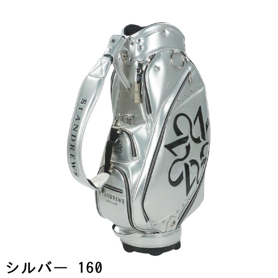 セント・アンドリュース St ANDREWS エナメル キャディバッグ : GDO