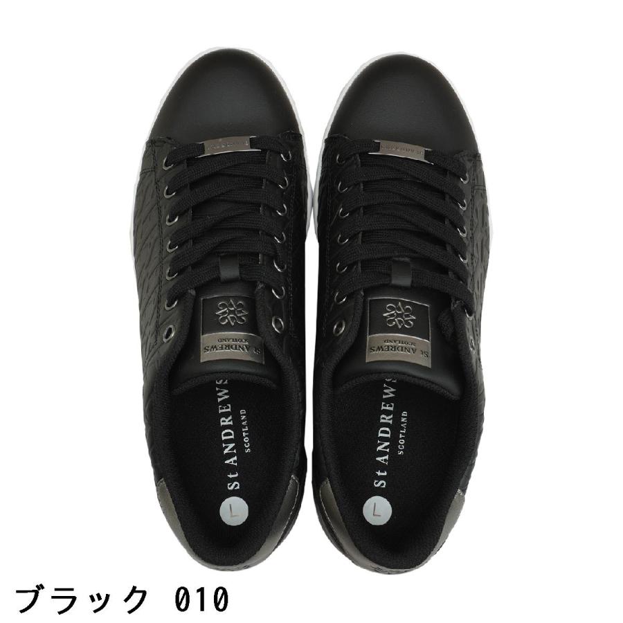○★新品 未使用 St ANDREWS エンボス ゴルフシューズ ビブラムソール 楽天市場】セントアンドリュース ゴルフシューズ Vibram