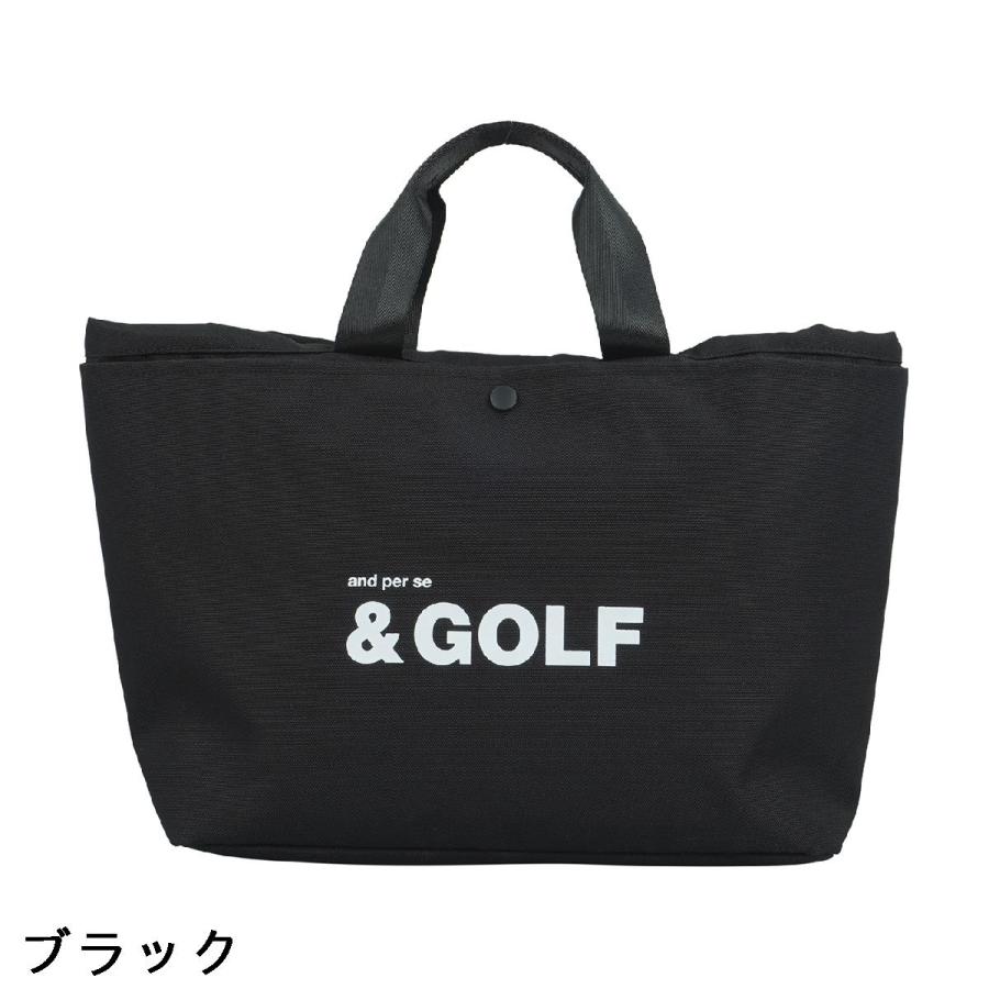 and per se アンパスィ & GOLF 2WAY トートバッグ : GDOゴルフショップ