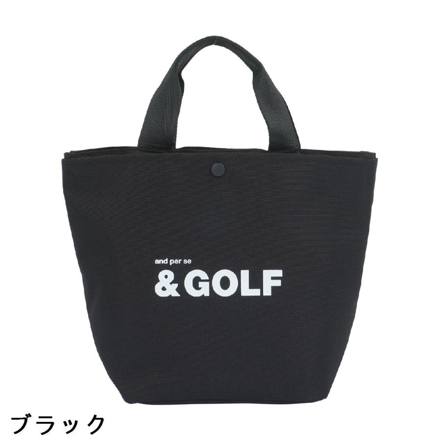 and per se（アンパスィ） & GOLF ラウンドトートバッグ : GDOゴルフ
