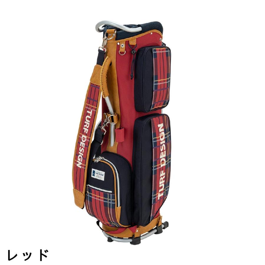 ターフデザイン TURF DESIGN チェックシリーズ スタンドキャディバッグ