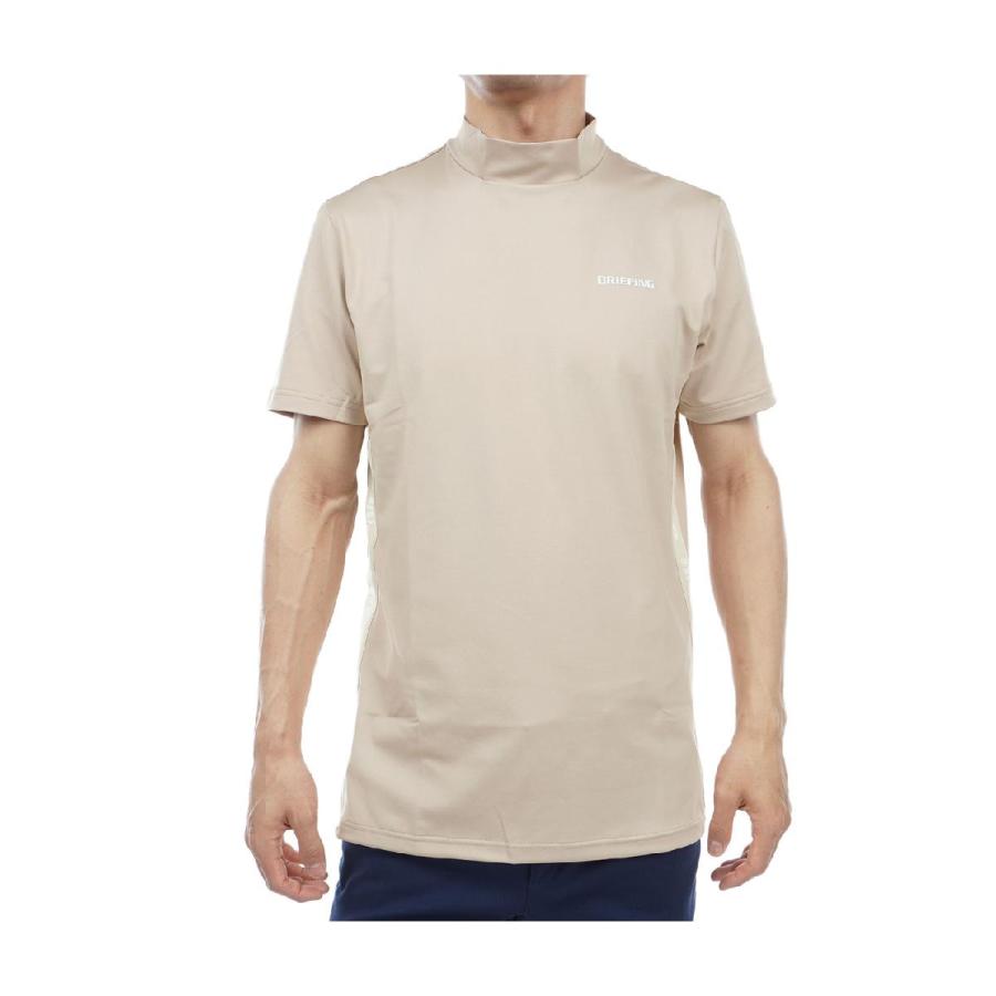 BRIEFING モックネック半袖シャツ ベージュ M BRIEFING GOLF モックネック 半袖 ブリーフィング Lサイズ｜Yahoo