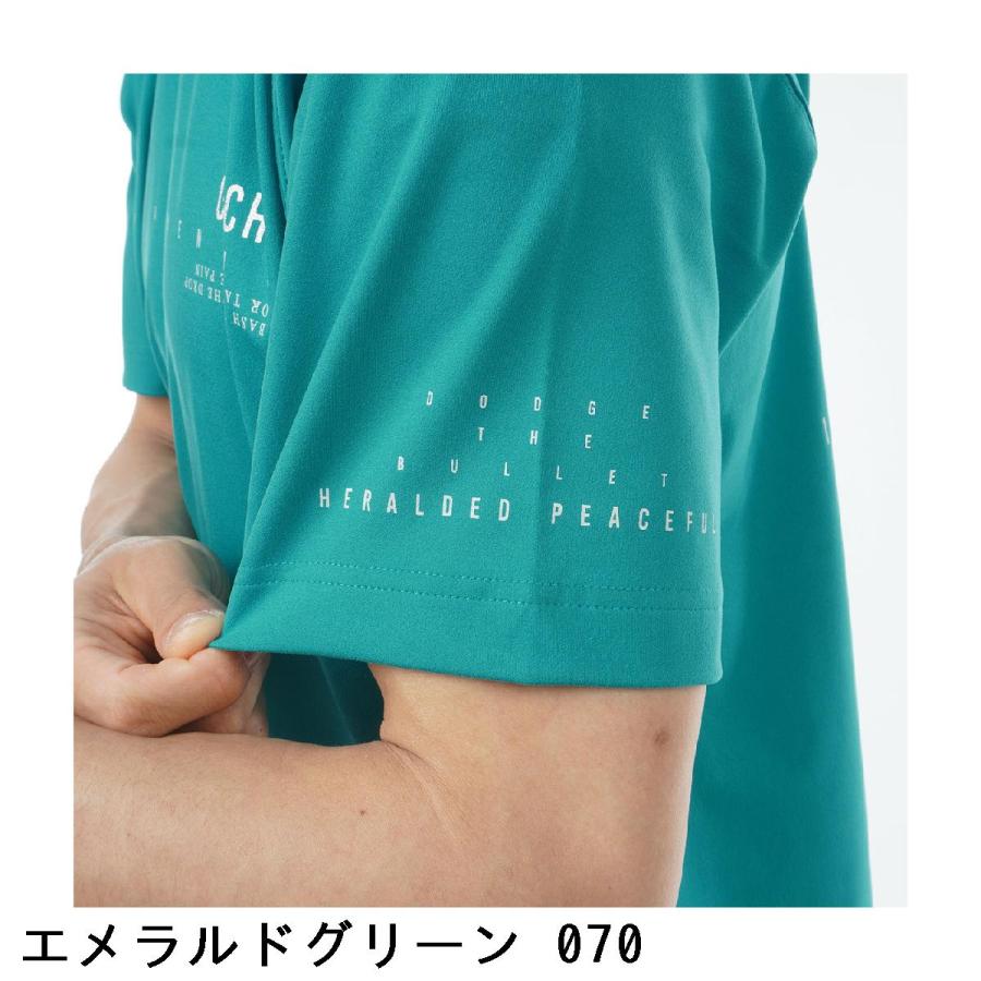 GOTCHA GOLF ガッチャゴルフ ドライ ラメシート ハイネック半袖Tシャツ