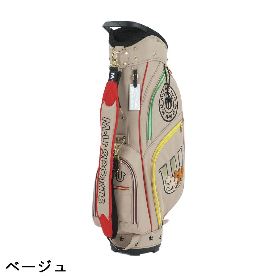 SUUNTO MUスポーツ M.U SPORTS Wマーク+シュシュモチーフキャディ 