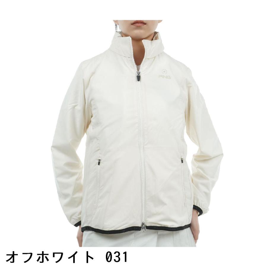 新品タグ付　春秋PING ホワイト ドッキングブルゾン(ストレッチ性・透け防止) PING（ピン） PING 3WAYブルゾン レディス : GDOゴルフショップ Yahoo