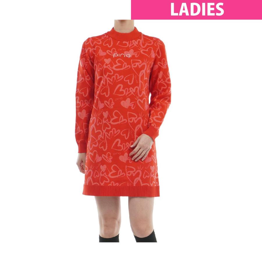 PING（ピン） ジャカードニットワンピース レディス : GDOゴルフ