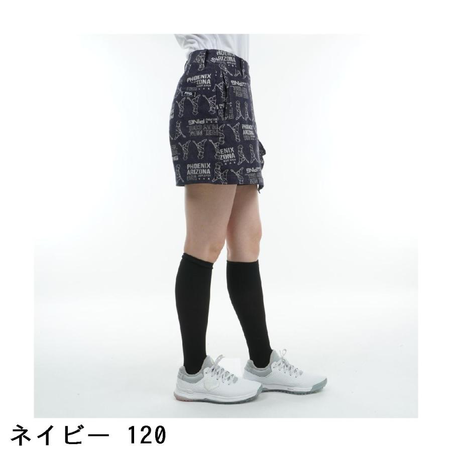 PING（ピン） ストレッチ ジャカードラップ キュロットスカート 