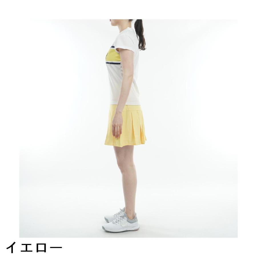 新品　デルソルゴルフ　スウェットトレーナースカート セットアップ デルソルゴルフ DELSOL GOLF プロコラボ 上下セット レディス : GDO