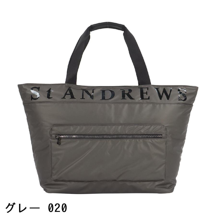 セント・アンドリュース St ANDREWS ロゴトートバッグ : GDOゴルフ
