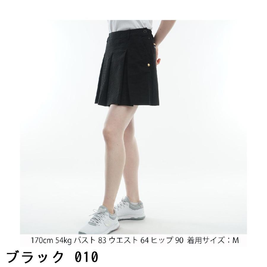 セントアンドリュースドットストレッチスカートM ブラック