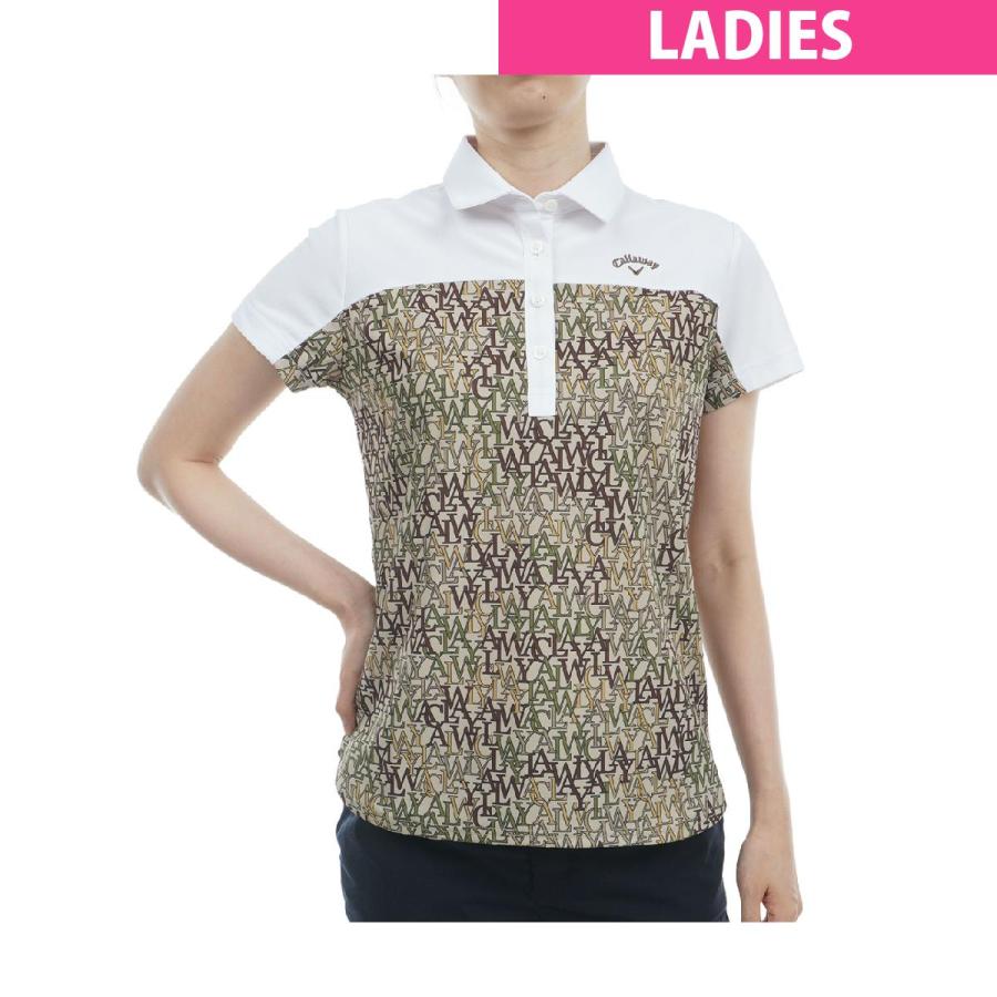 【新品】Callaway Golf キャロウェイ ロゴプリント鹿の子 ポロシャツ Callaway キャロウェイゴルフ Golf ロゴプリント鹿の子半袖