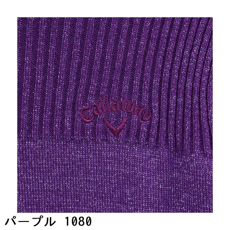 Callaway キャロウェイゴルフ Golf タートルネック リブ ラメ