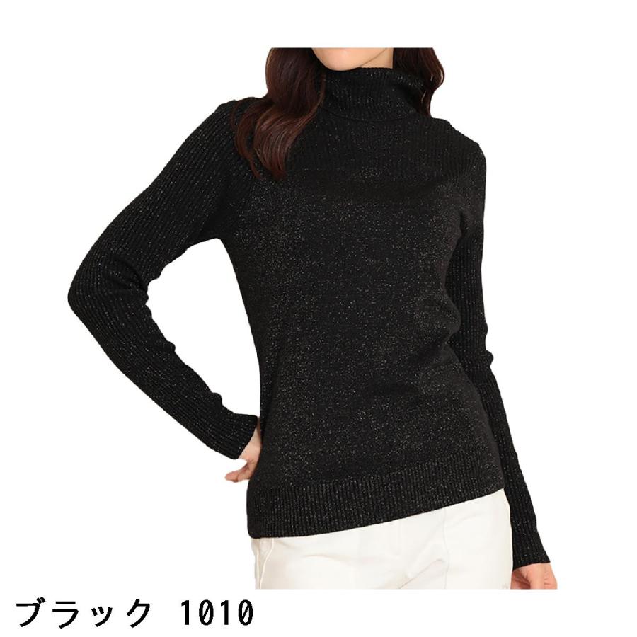 Callaway タートルネック リブ ラメ ニット ゴルフウェア Callaway キャロウェイゴルフ Golf タートルネック リブ ラメ