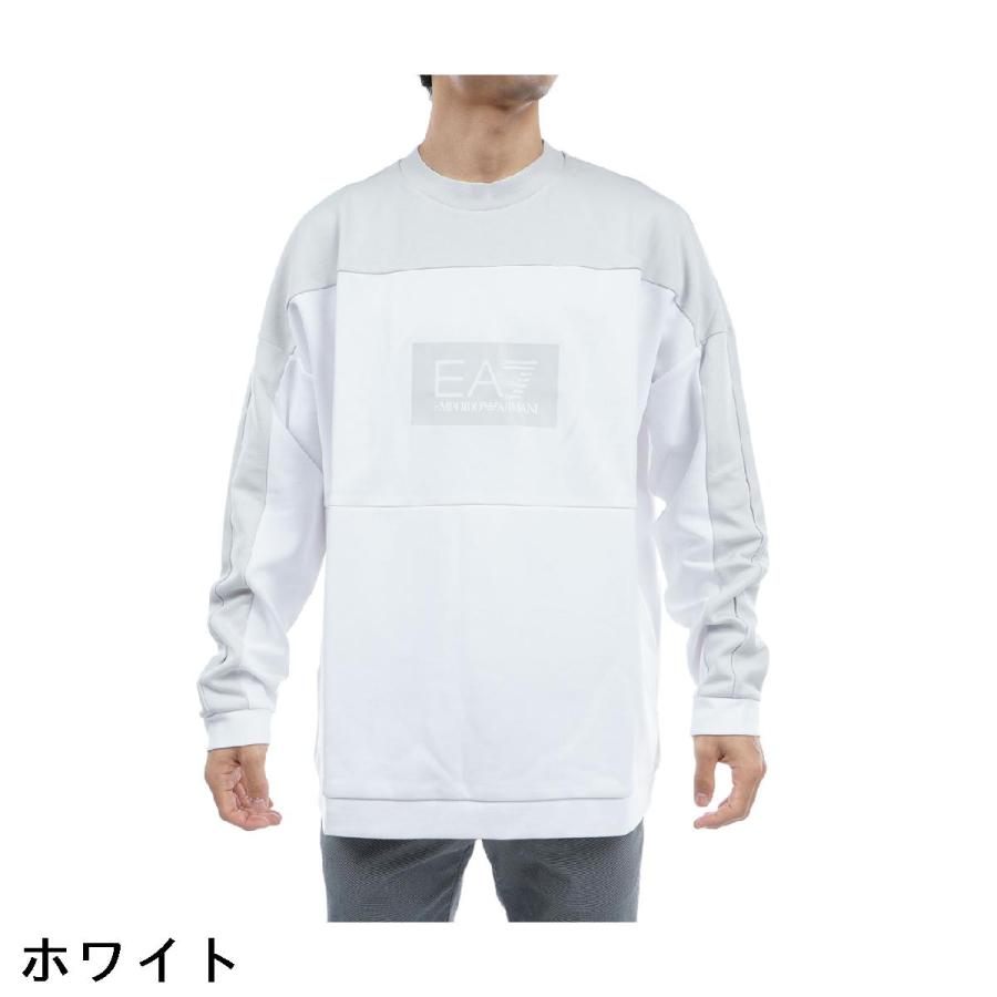 エンポリオ アルマーニ イーエーセブン EMPORIO ARMANI EA7 トレイン トーナルブロック T-TOP CN COPL スウェット｜gdoshop｜04