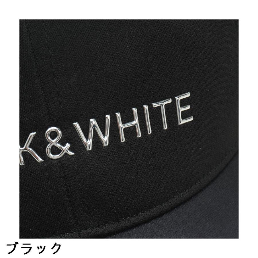 Black＆White（ブラック&ホワイト） Black＆White WHITE Line キャップ