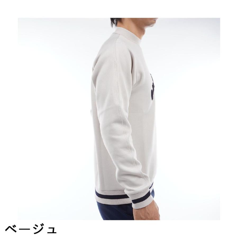 and per se（アンパスィ） ストレッチ テックスウェット モックネック