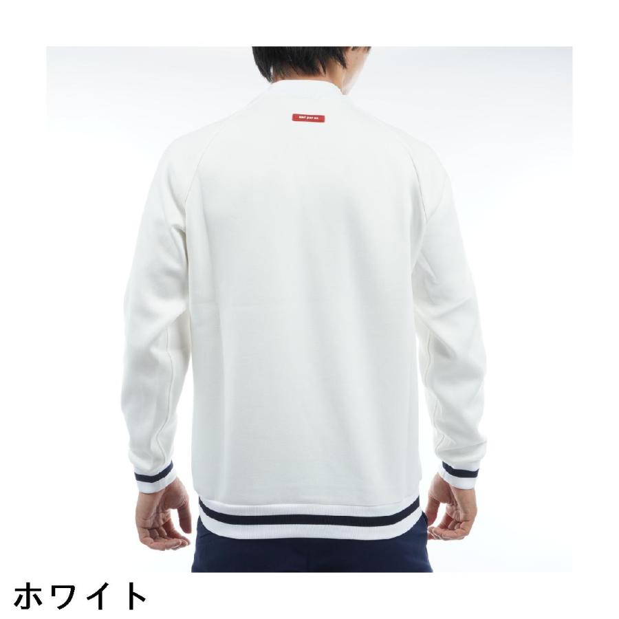 and per se（アンパスィ） ストレッチ テックスウェット モックネック