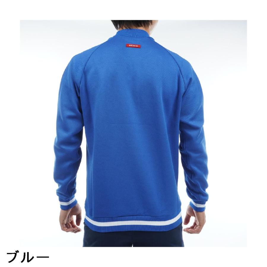 and per se（アンパスィ） ストレッチ テックスウェット モックネック