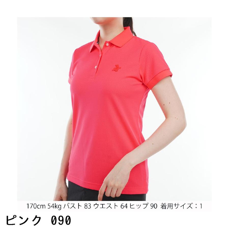 Jack Bunny!!（ジャックバニー） クーリング鹿の子 半袖ポロシャツ