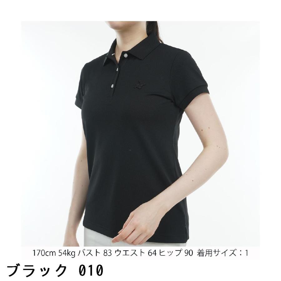 Jack Bunny!!（ジャックバニー） クーリング鹿の子 半袖ポロシャツ