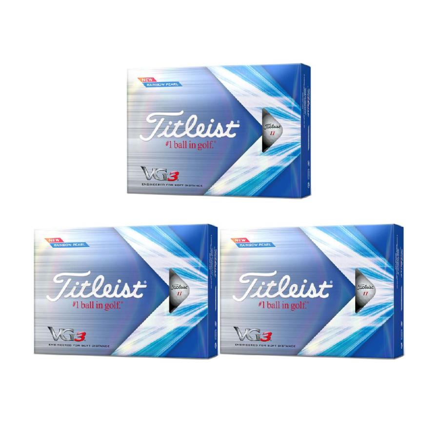 Titleist（タイトリスト） VG3 VG3 ボール 3ダースセット : GDOゴルフ