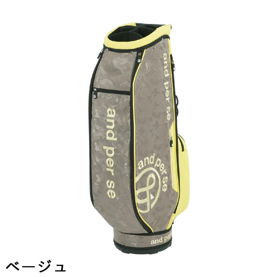 アンパスィ キャディバック★ 限定 正規品 and per se Golf and per se アンパスィ キャディバッグ : GDOゴルフショップ