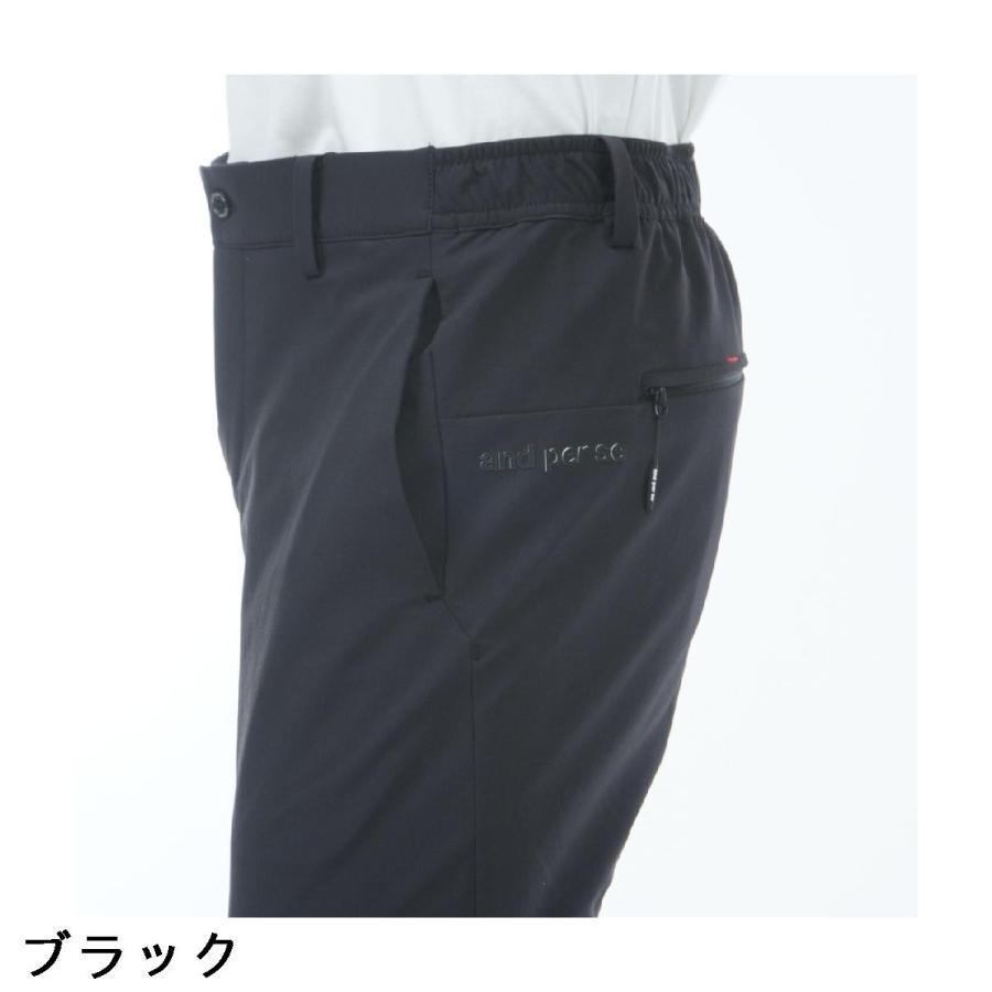 アンパスィ and per se & GOLF ストレッチ ターフマスター テーパードパンツ_7