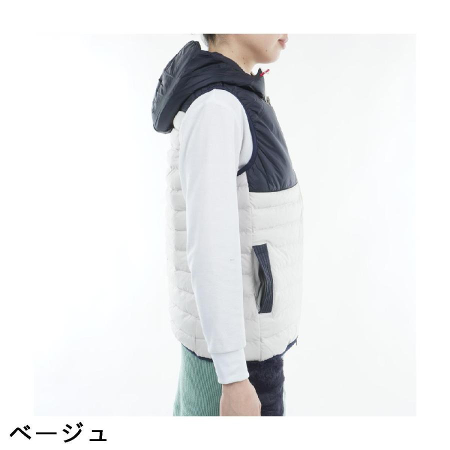 and per se（アンパスィ） エナジーコクーン ストレッチ 中綿ベスト