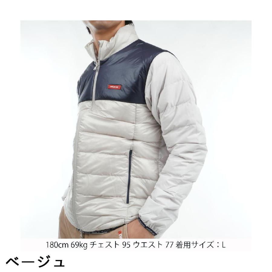 アンパスィ and per se エナジーコクーン ストレッチ 中綿ブルゾン 