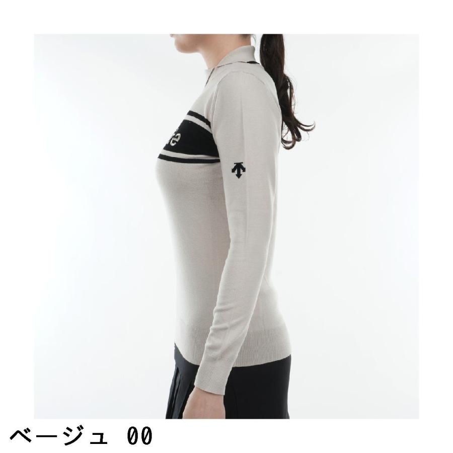 デサントゴルフ DESCENTE GOLFジャカード タートルネックM