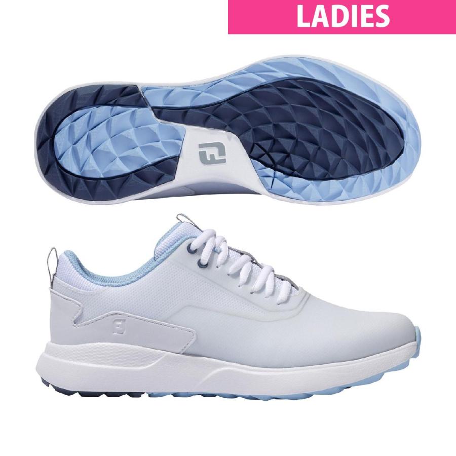 ecco BOAシステム レディースゴルフシューズ 24.5cm FootJoy（フットジョイ） パフォーマ スパイクレス シューズ レディス
