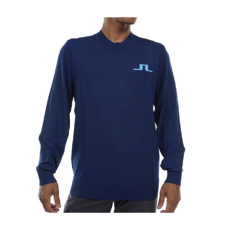 J.リンドバーグ J.LINDEBERG JLロゴ クルーネックセーター 