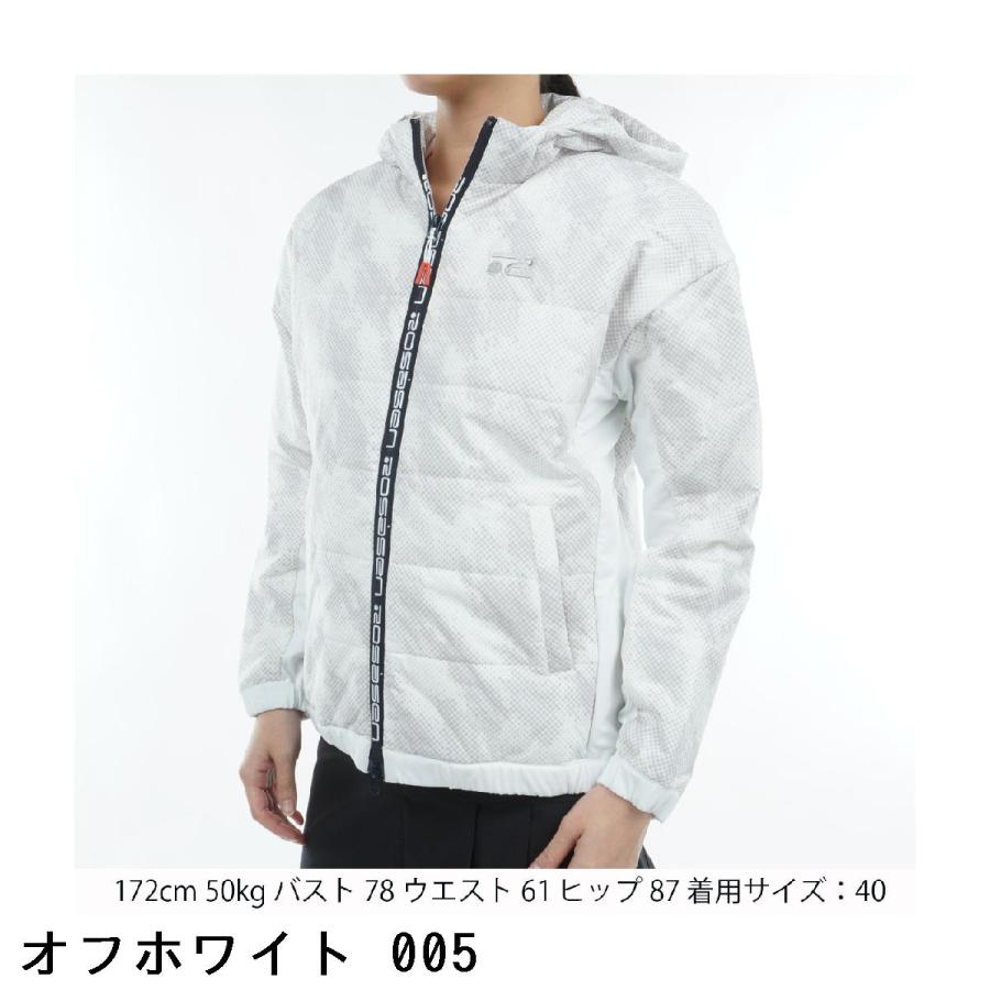Rosasen（ロサーセン） ストレッチリップドット迷彩柄中綿ブルゾン