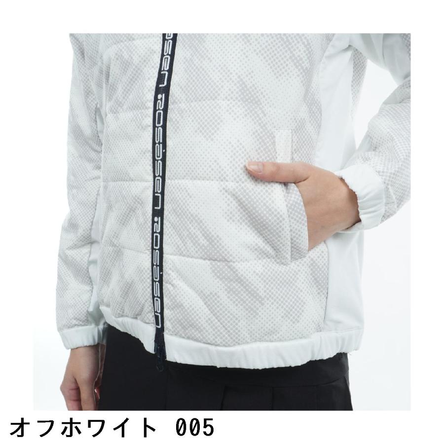 Rosasen（ロサーセン） ストレッチリップドット迷彩柄中綿ブルゾン