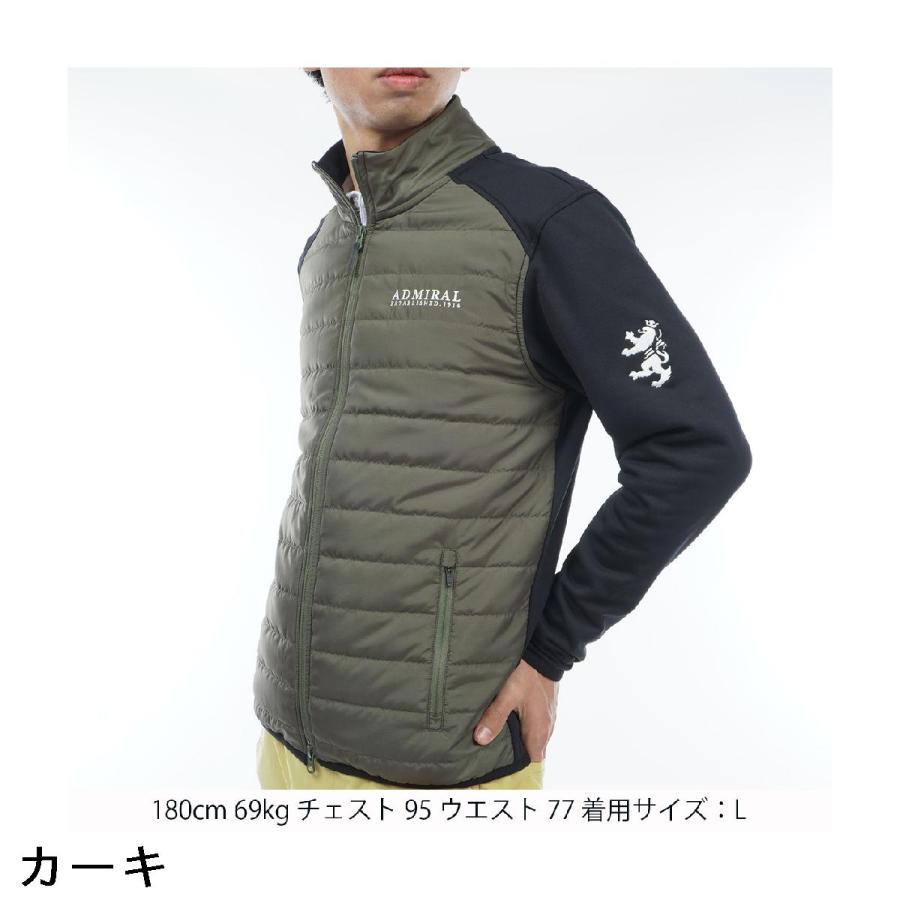 Admiral（アドミラル） ストレッチ パデッド ハイブリッドジャケット