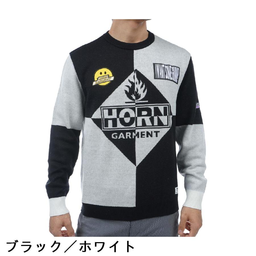 HORN GARMENT ホーンガーメント クルーネックセーター 0 - d セーター