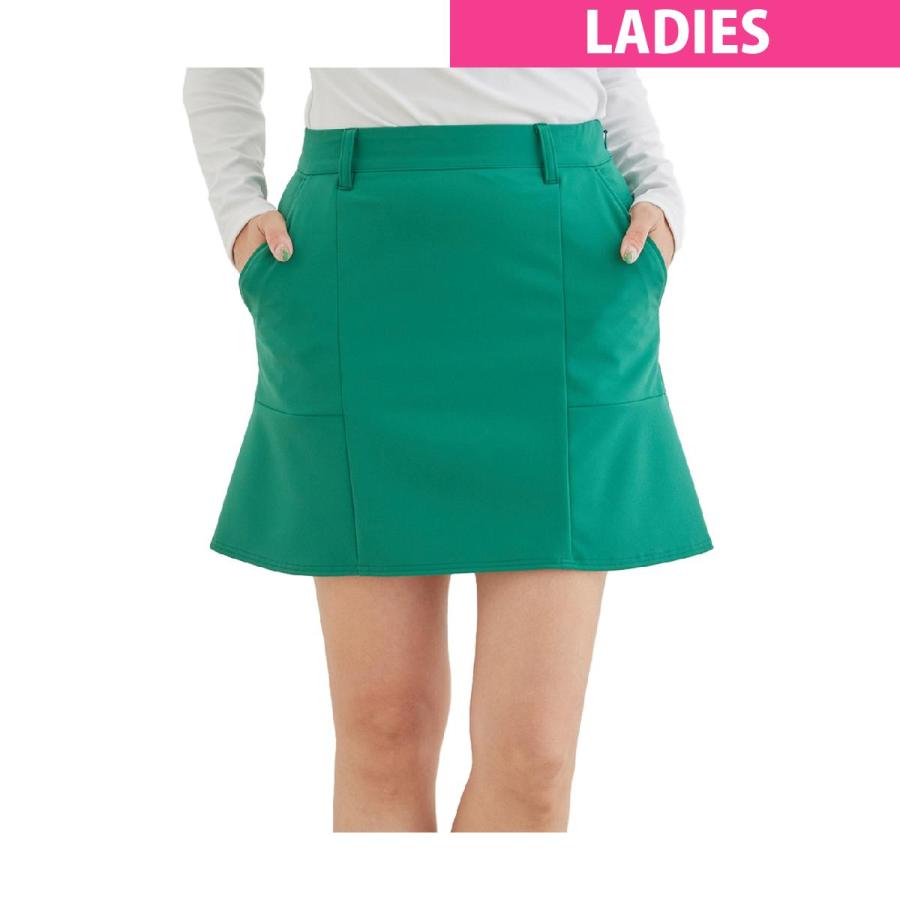 JUN&ROPÈ ゴルフ 冬用フレアスカート JUN&ROPE' ジュン アンド ロペ JUN & ROPE ストレッチ 切替フレア