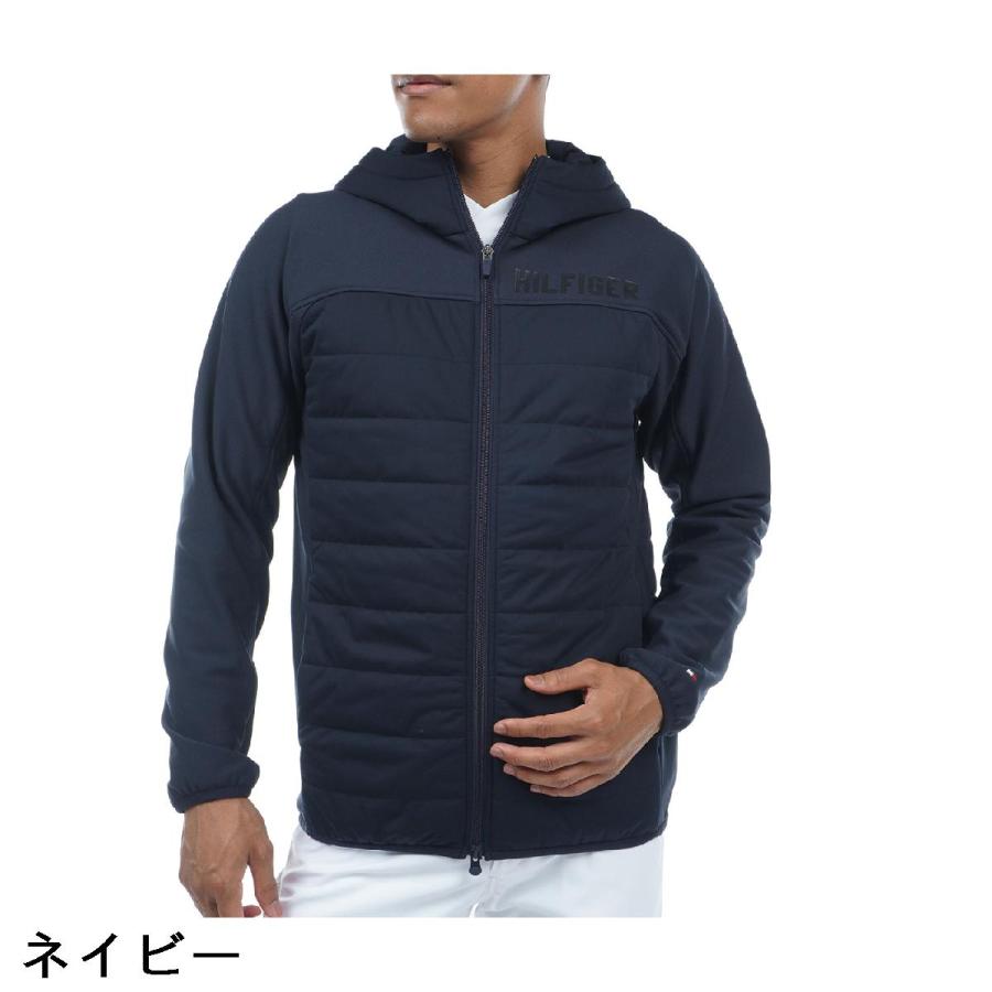 トミー ヒルフィガー ゴルフ TOMMY HILFIGER GOLF 裏起毛ヨークスリーブ ストレッチ ハイブリッド パデッドジャケット blackfridaypickb